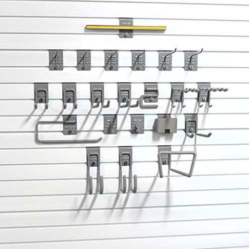 StoreWALL 22 Piece Premium Hook Bundle Slatwall Accessory Kit | Amazon (US)