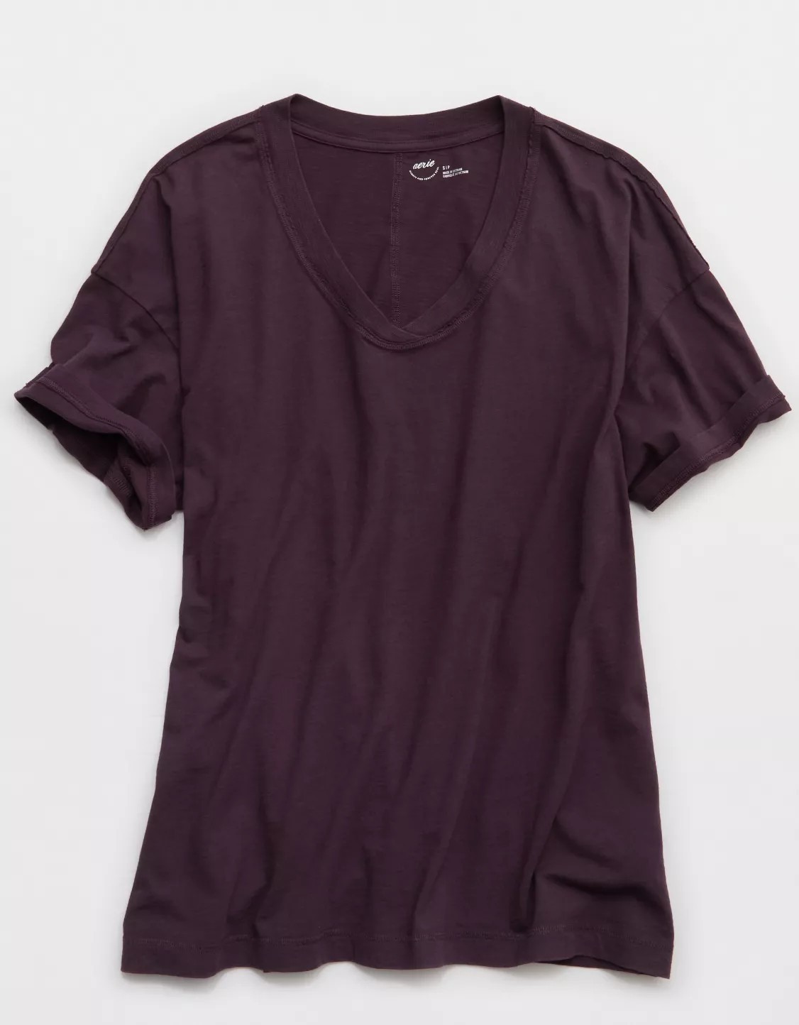 Aerie Voop Oversized Boyfriend T-Shirt | American Eagle Outfitters (US & CA)