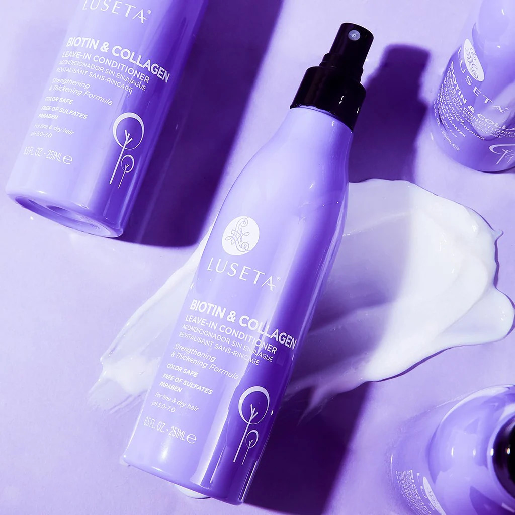 Biotin & Collagen Leave-in Conditioner | Luseta Beauty