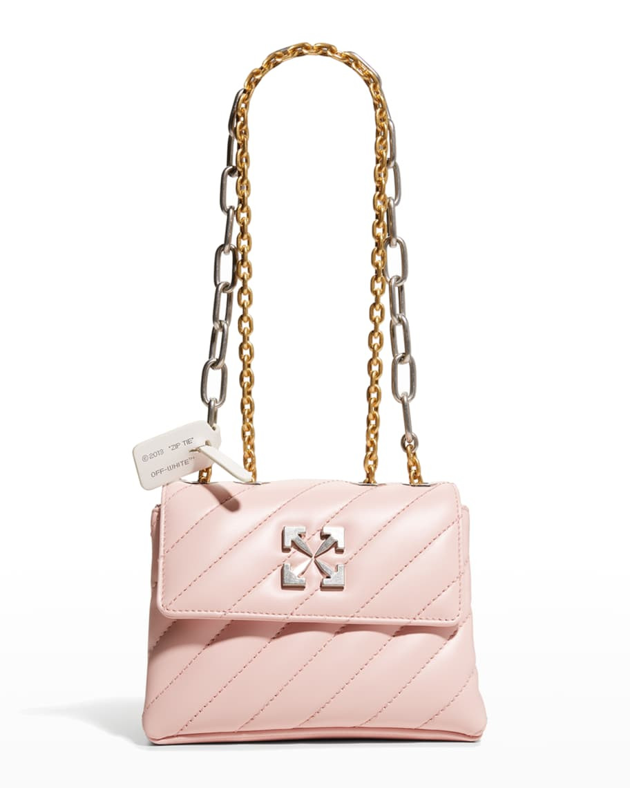 Jackhammer 19 Diagonal Quilted Chain Shoulder Bag | Neiman Marcus