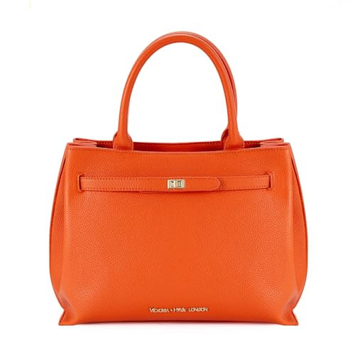 VICTORIA HYDE Orange Handbags for women, Tote Bags for Wome, Shoulder Purse (Orange) | Amazon (US)