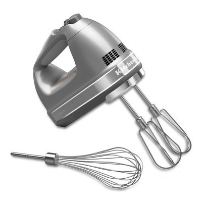 KitchenAid 7-Speed Digital Hand Mixer - KHM7210: Stainless Steel, Lightweight, Comfort-Grip, Adjustable Speed, Silver | Target