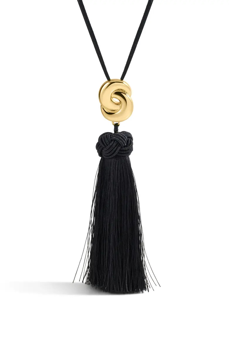 Luv AJ The Solstice Knot Tassel Necklace | Nordstrom | Nordstrom
