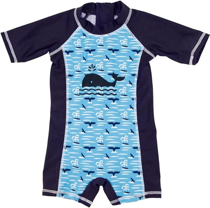 Achiyi Toddler Baby Boys' Swimwear One Piece UPF 50+ Swimsuit Boy Lovely Cartoon Prints Bathing S... | Amazon (US)