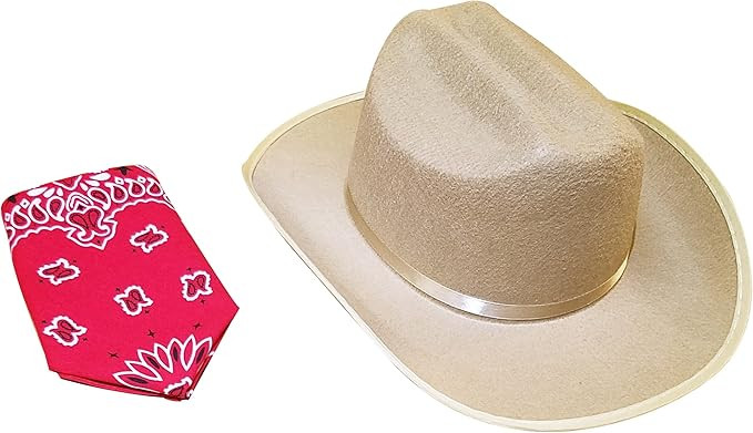 Aeromax Junior Cowboy Hat with Bandanna | Amazon (US)