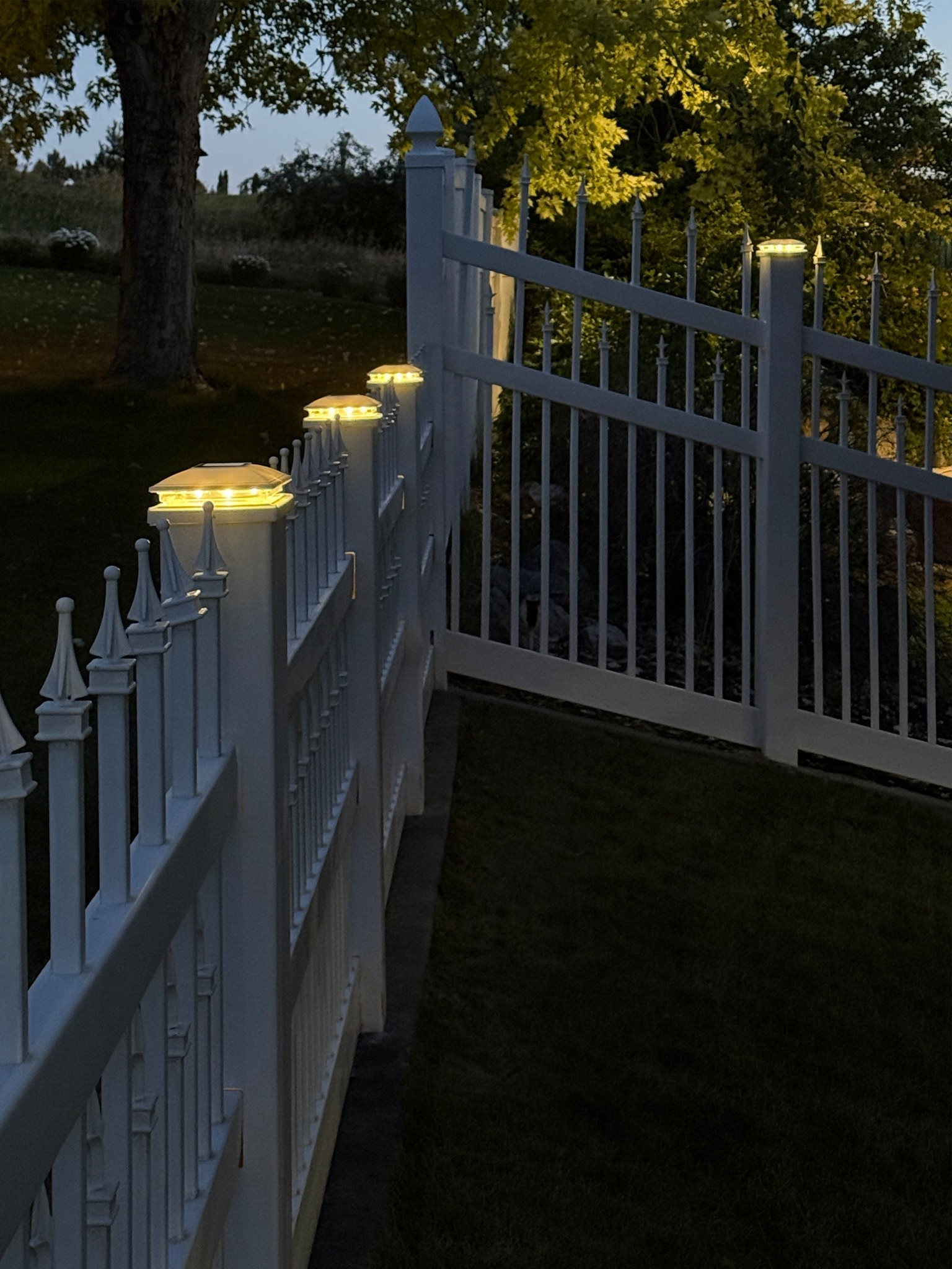 Our fence was looking old and drab– and I’ve been wanting to add solar lights to the posts. I found the perfect, affordable solar post lights from @loweshomeimprovement and am sharing the process on the blog today. #Lowe’sPartner #Lowe’s #ad 

#LTKHome