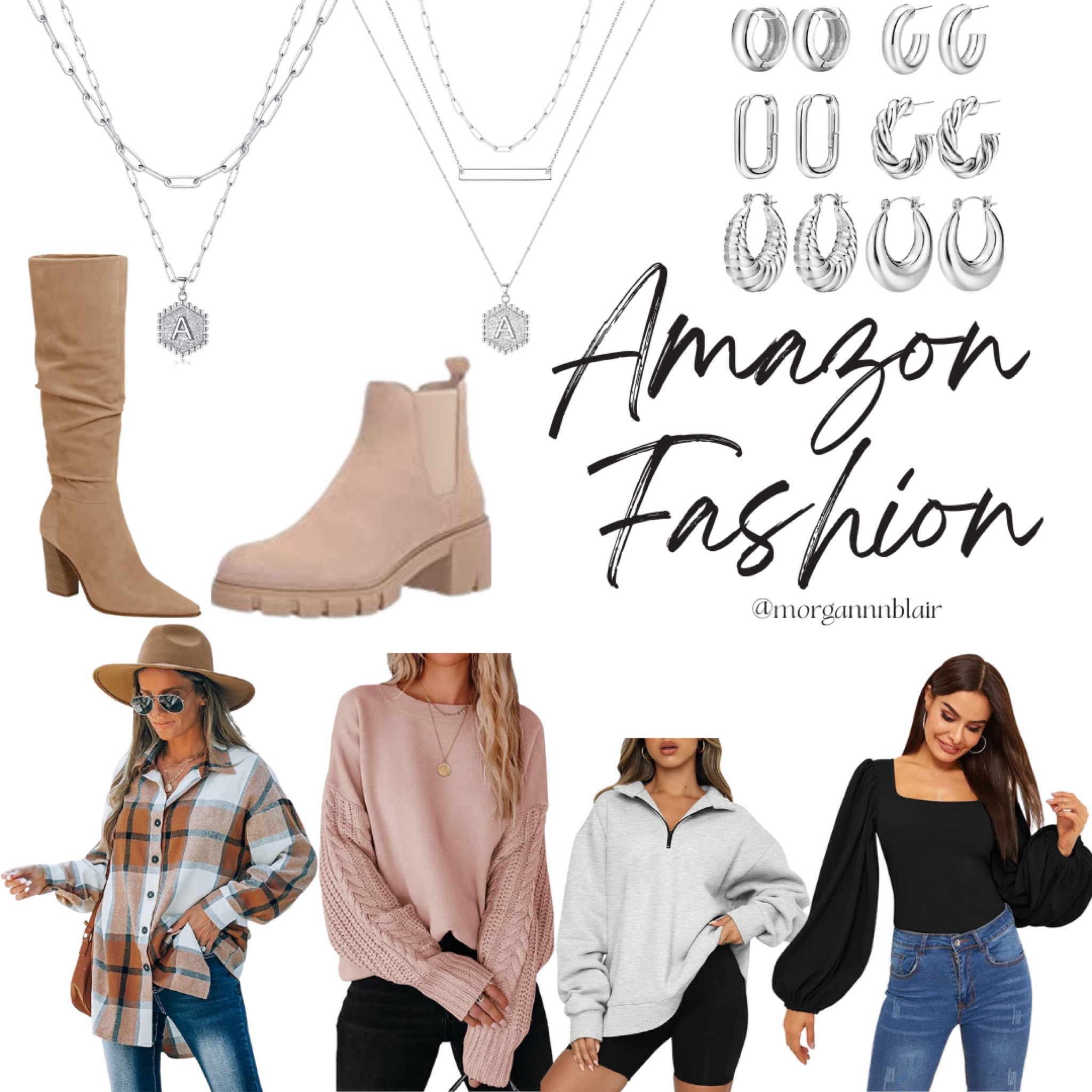 Amazon | Amazon Fashion | Sweaters | Fall Boots | Silver & Gold Jewelry | Amazon

#LTKSeasonal #LTKxPrimeDay #LTKstyletip