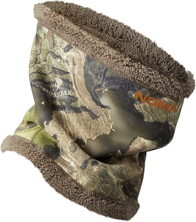 Amazon.com: Nomad Men's Standard Harvester NXT Neck High Pile Fleece Gaiter W/Shell, Mossy Oak Dr... | Amazon (US)