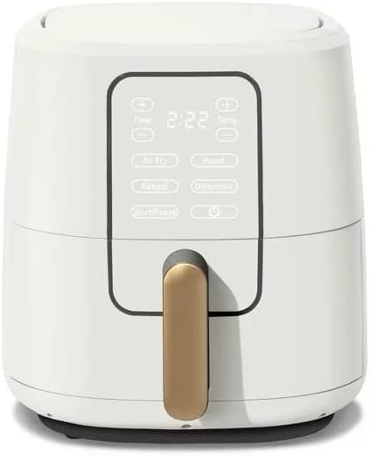 GEMSBE 6 Quart Touchscreen Air Fryer, White Icing | Amazon (US)
