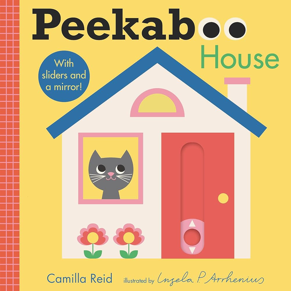 Peekaboo: House: (An Interactive Board Book for Babies & Toddlers with Mirror & Sliders to Push, ... | Amazon (US)