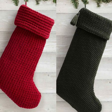 Christmas Decor - Y’all, these stockings are so cute and are just $12 each (they come in sets of 2). 




#LTKSeasonal #LTKHoliday #LTKhome