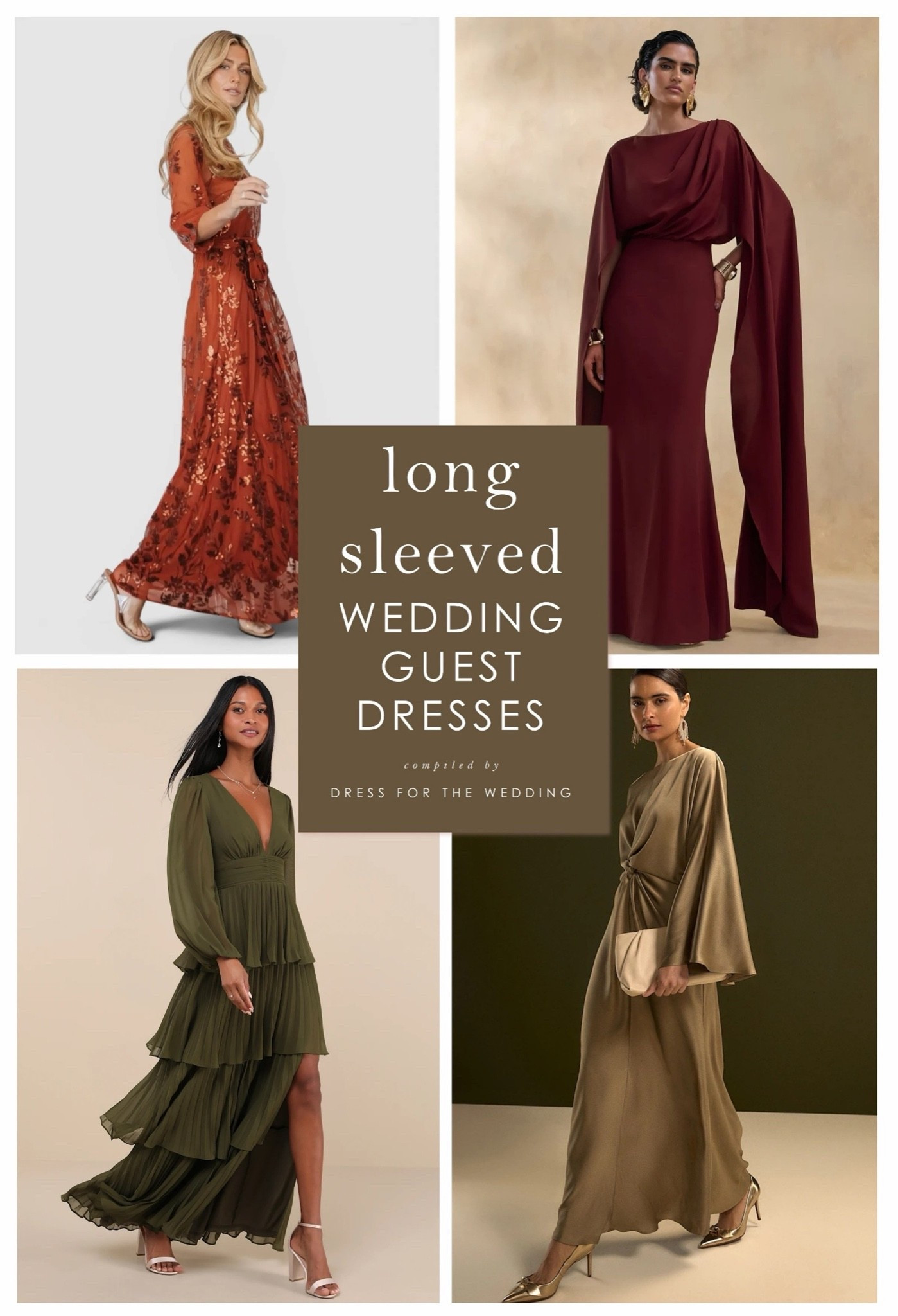 Long sleeve dresses for wedding guests. The perfect modest style dress for fall winter weddings. Long sleeve maxi dresses, midi dresses, and formal dresses in fall and winter colors. Long sleeve wedding guest dress. Follow Dress for the Wedding on the LIKEtoKNOW.it shopping app to get the product details and more cute dresses, new outfits and wedding ideas! Dresses by @clubllondon @Lulus @Next US

#LTKootd #LTKSeasonal #LTKWedding