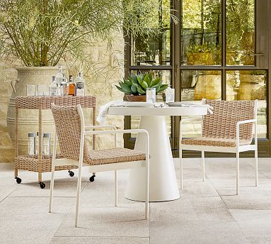 Pomona Concrete Outdoor Bistro Table (36") | Pottery Barn (US)