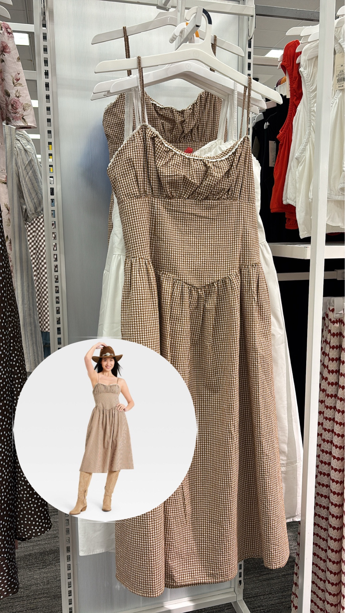 Cutest country concert dress from target 🤠

#LTKootd #LTKSaleAlert #LTKMidsize
