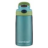 Contigo Kids Stainless Steel Water Bottle with Redesigned AUTOSPOUT Straw, 13 oz, Ocean | Amazon (US)