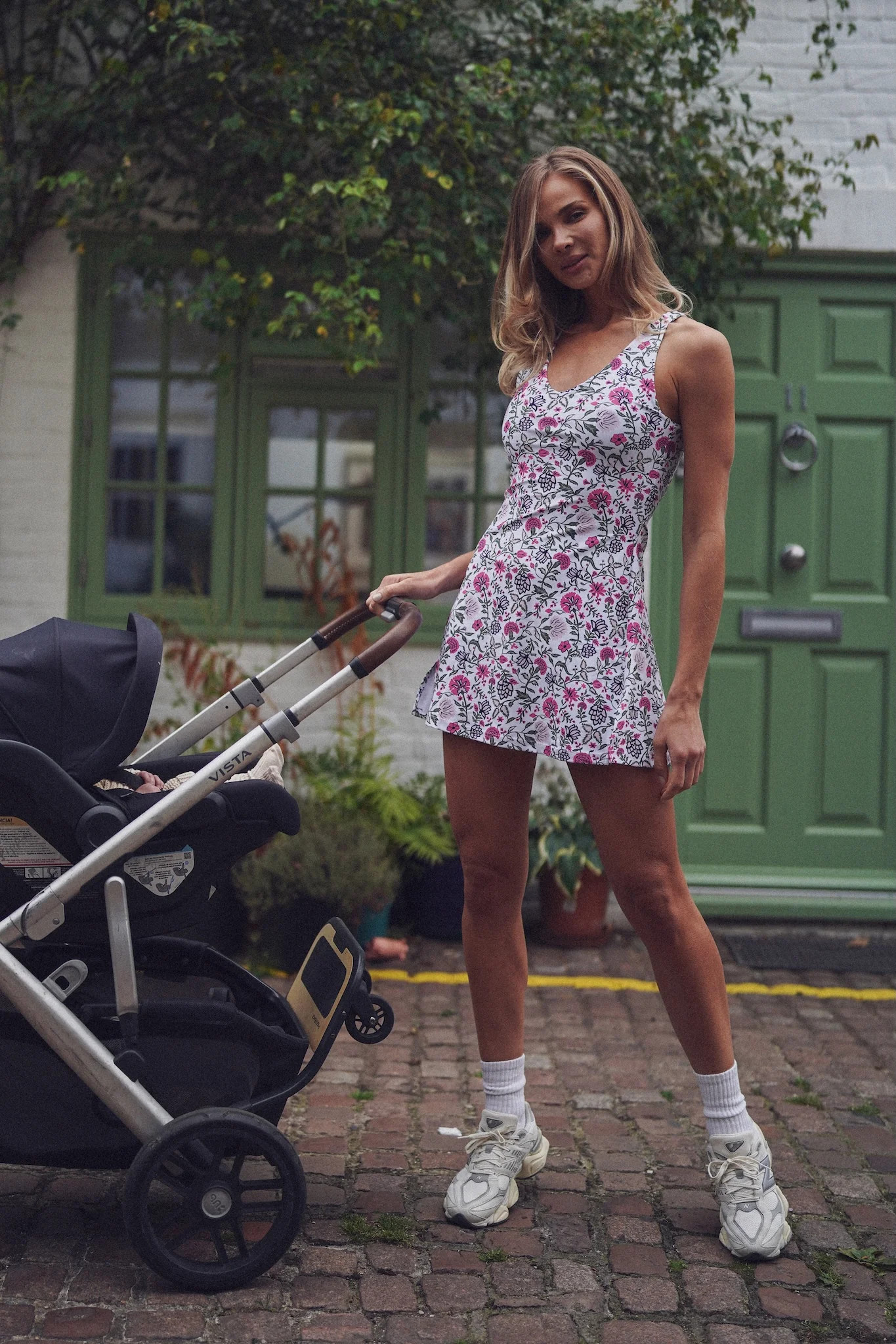 Campbell Dress - Perennial Play Pink | Smith and Quinn