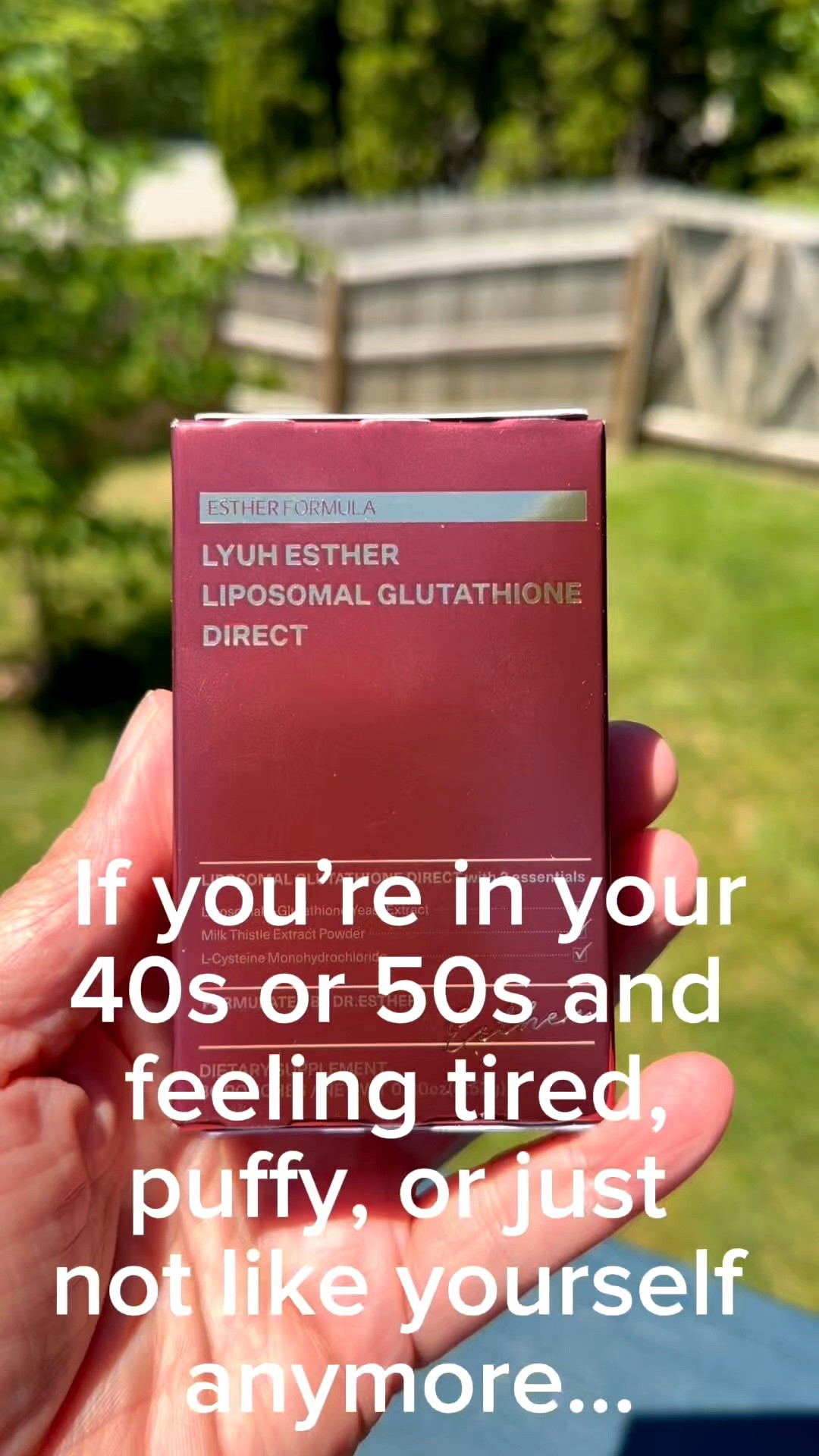 Midlife wellness starts from the inside out ✨ As we age, our natural glutathione levels can decline — leaving us feeling tired, sluggish, foggy, and not quite like ourselves. I’ve been loving this liposomal glutathione support for helping me feel more energized, refreshed, and glowing while supporting overall wellness and recovery. 🤍

Sometimes the smallest daily habits make the biggest difference. ✨

#MidlifeWellness #HealthyAging #Glutathione #LiposomalGlutathione #WellnessJourney

#LTKmorningroutine #LTKselfcare #LTKOver40