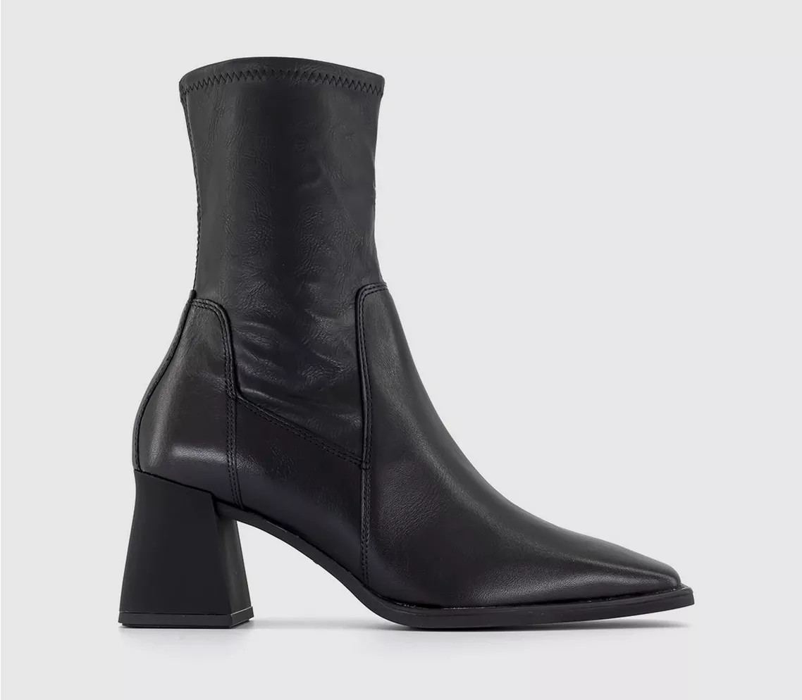 Vagabond Shoemakers Hedda Ankle Stretch Boots Black - Women's Ankle Boots | Office Shoes (UK)