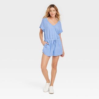 Women's Short Sleeve Romper - Universal Thread™ | Target