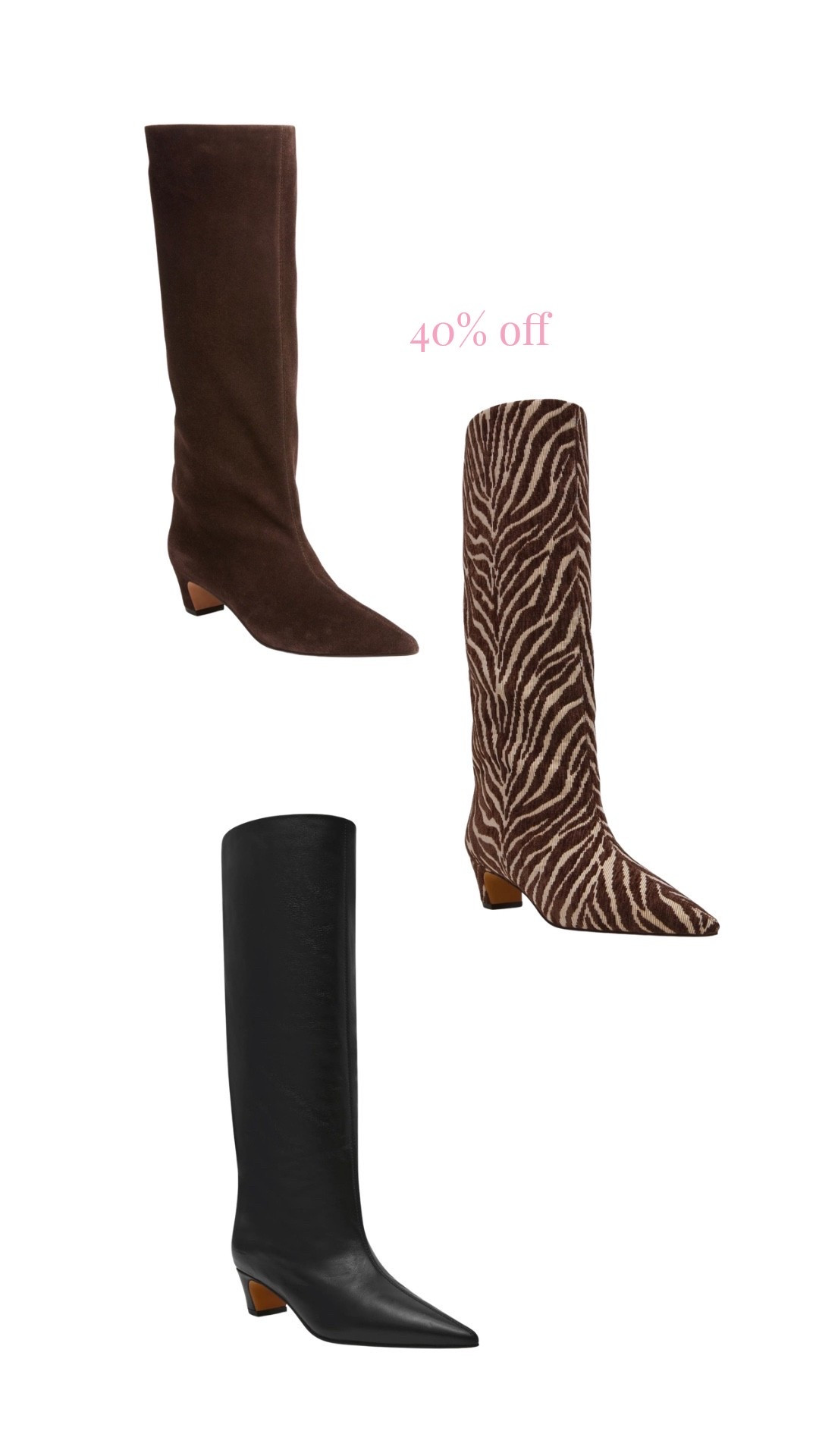 Knee high boot, brax pointed toe boot

#LTKWorkwear #LTKSaleAlert