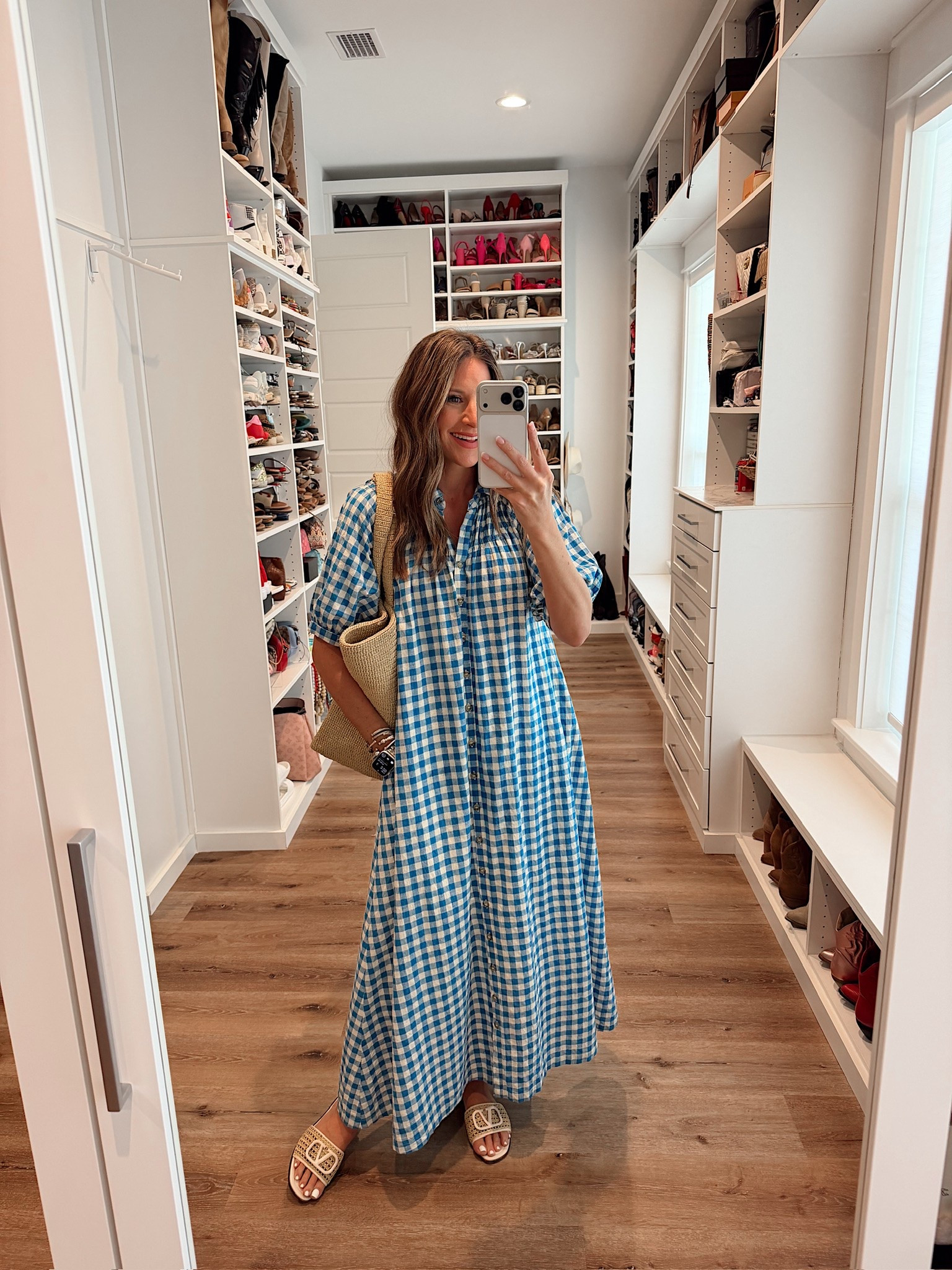 In a small maxi, sandals, tote and accessories- fits tts.

#LTKgrwm #LTKootd #LTKSeasonal