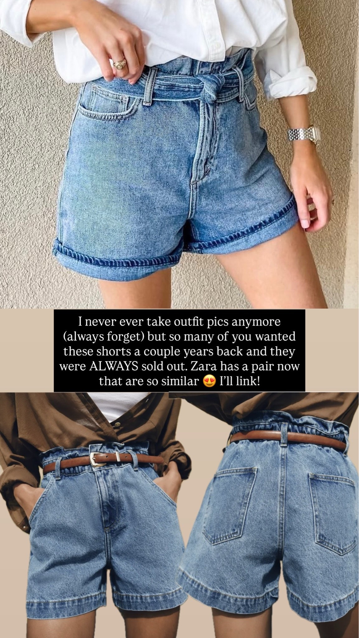 Paper bag shorts under $50!!

#LTKmomlife #LTKootd