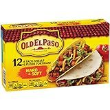 Old El Paso Hard and Soft Taco Shells, 7.4 oz, 12 ct | Amazon (US)