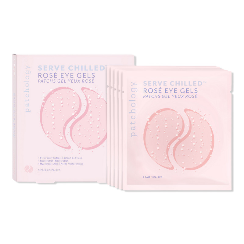 Serve Chilled Rosé Eye Gels | Ulta