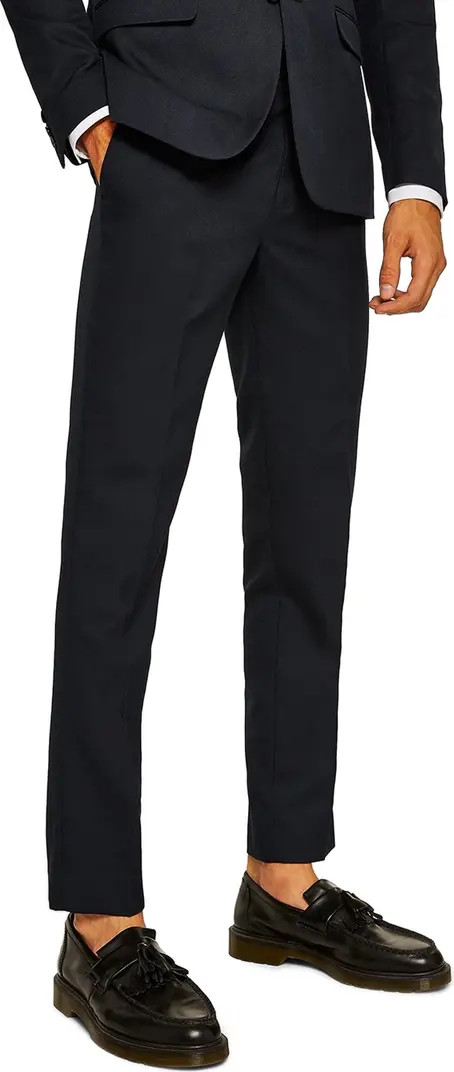 Skinny Fit Textured Dress Pants | Nordstrom