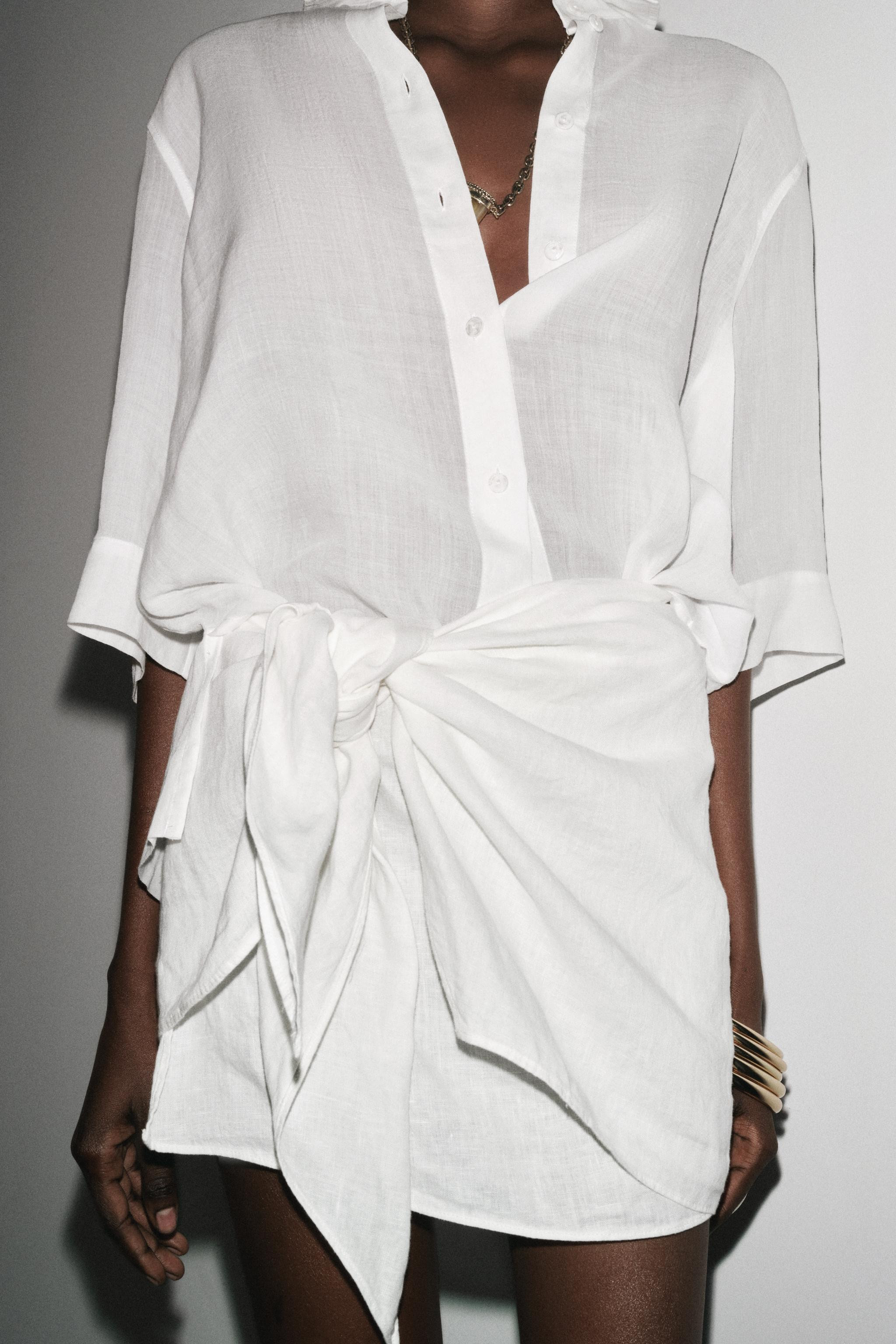 ZW COLLECTION RAMIE SHIRT | Zara UK