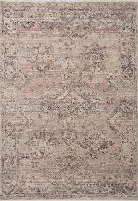 Loloi Lyra Blush/Dove 7'-10" x 10' Area Rug | Amazon (US)