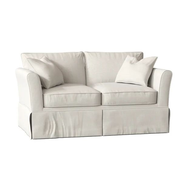 Shelby 63'' Flared Arm Loveseat with Reversible Cushions | Wayfair North America