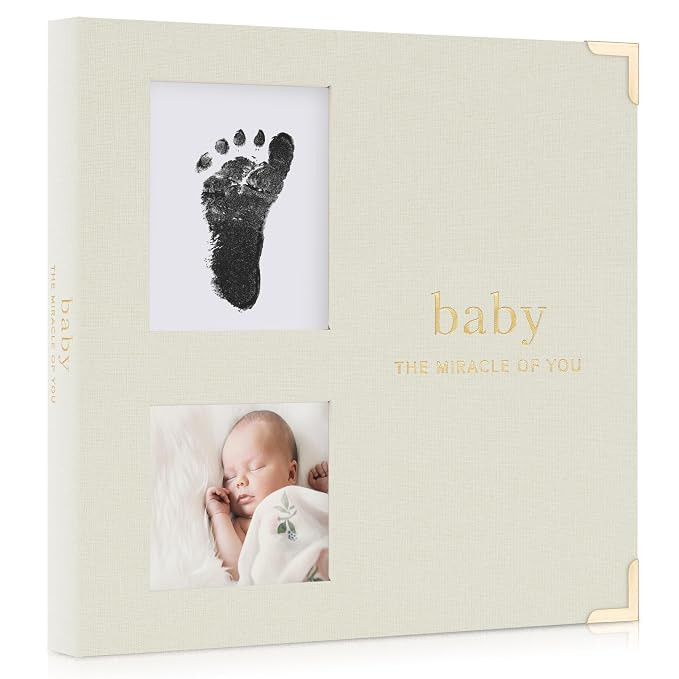 Keepsake Baby Memory Book for Boys and Girls – Timeless First 5 Year Baby Book With Photoslots ... | Amazon (US)