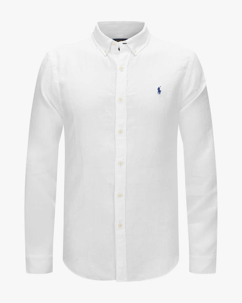 Leinenhemd Slim Fit für Herren von Polo Ralph Lauren in Weiß. Das schmale
Freizeit-Hemd bestich... | Lodenfrey (DACH)