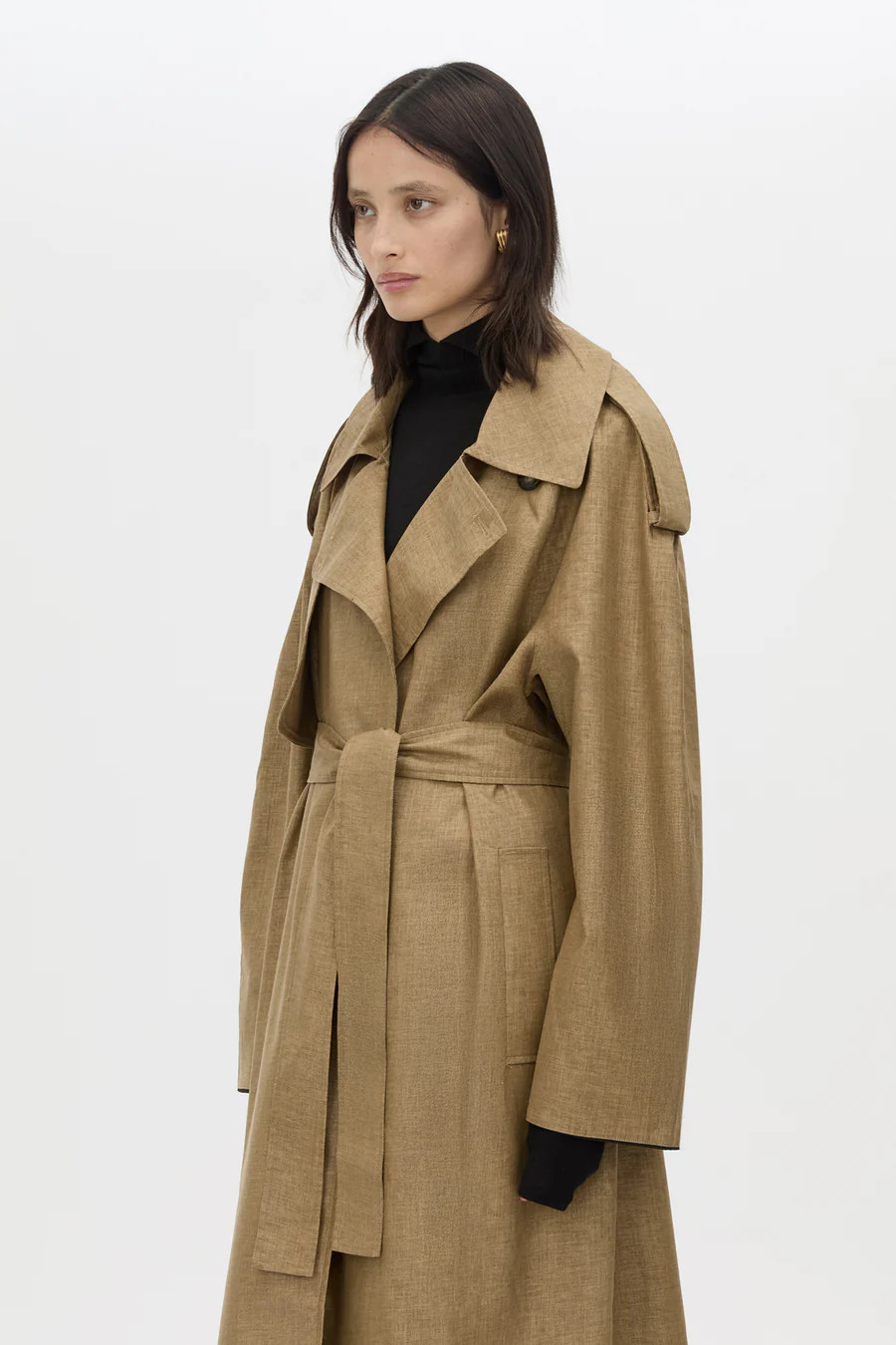 Ember Trench Coat in Camel - CAMILLA AND MARC® C&M | CAMILLA AND MARC (ANZ)
