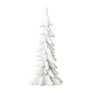 Glitzhome 14.75 in. H Resin Christmas Table Tree Decor 2009800014 | The Home Depot