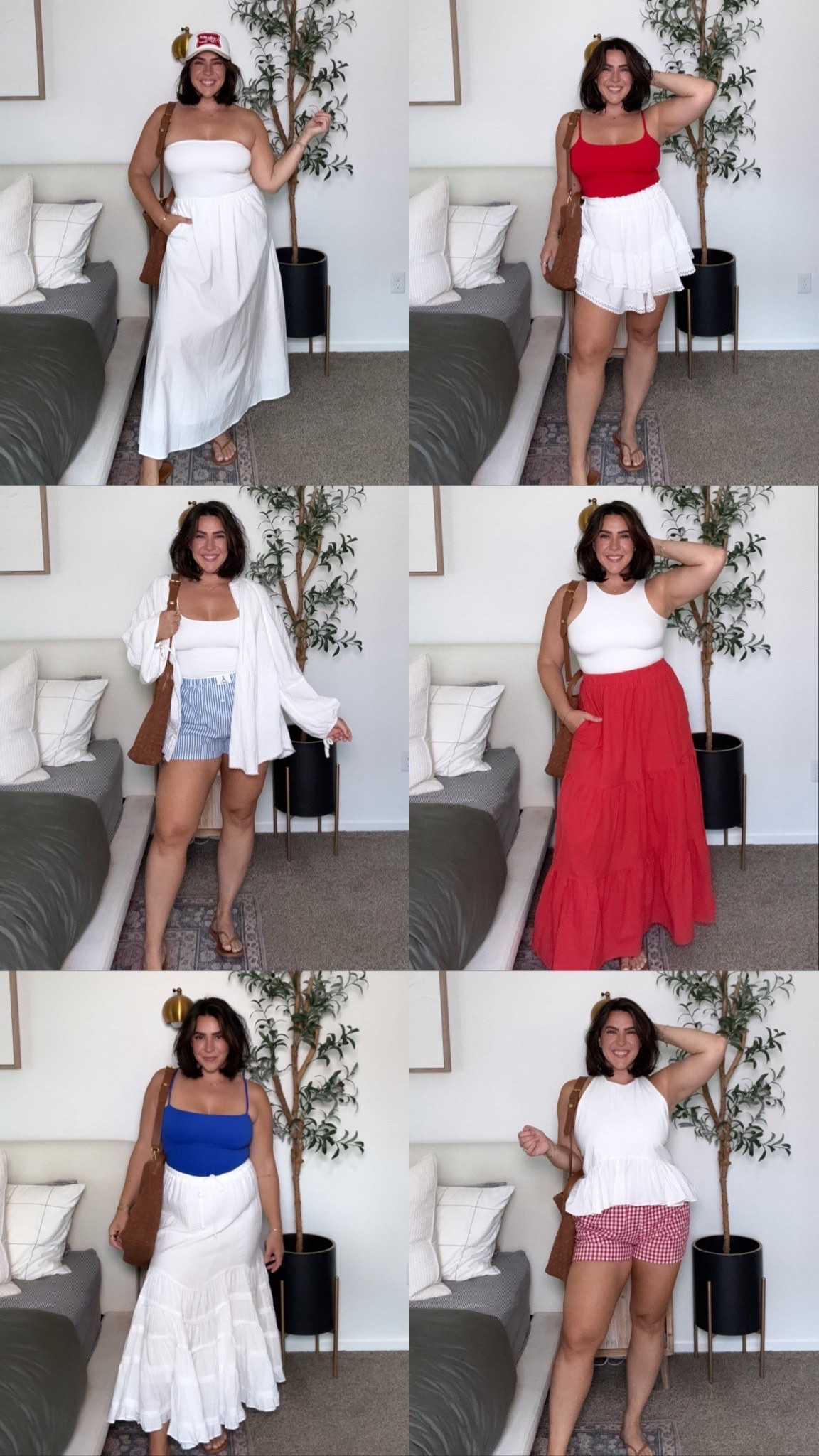 4th of July outfit ideas. Mostly everything is L, the fitted tanks are M :) Amazon style for summer. Midsize fashion, summer fashion, casual style.

#LTKootd #LTKSeasonal #LTKMidsize