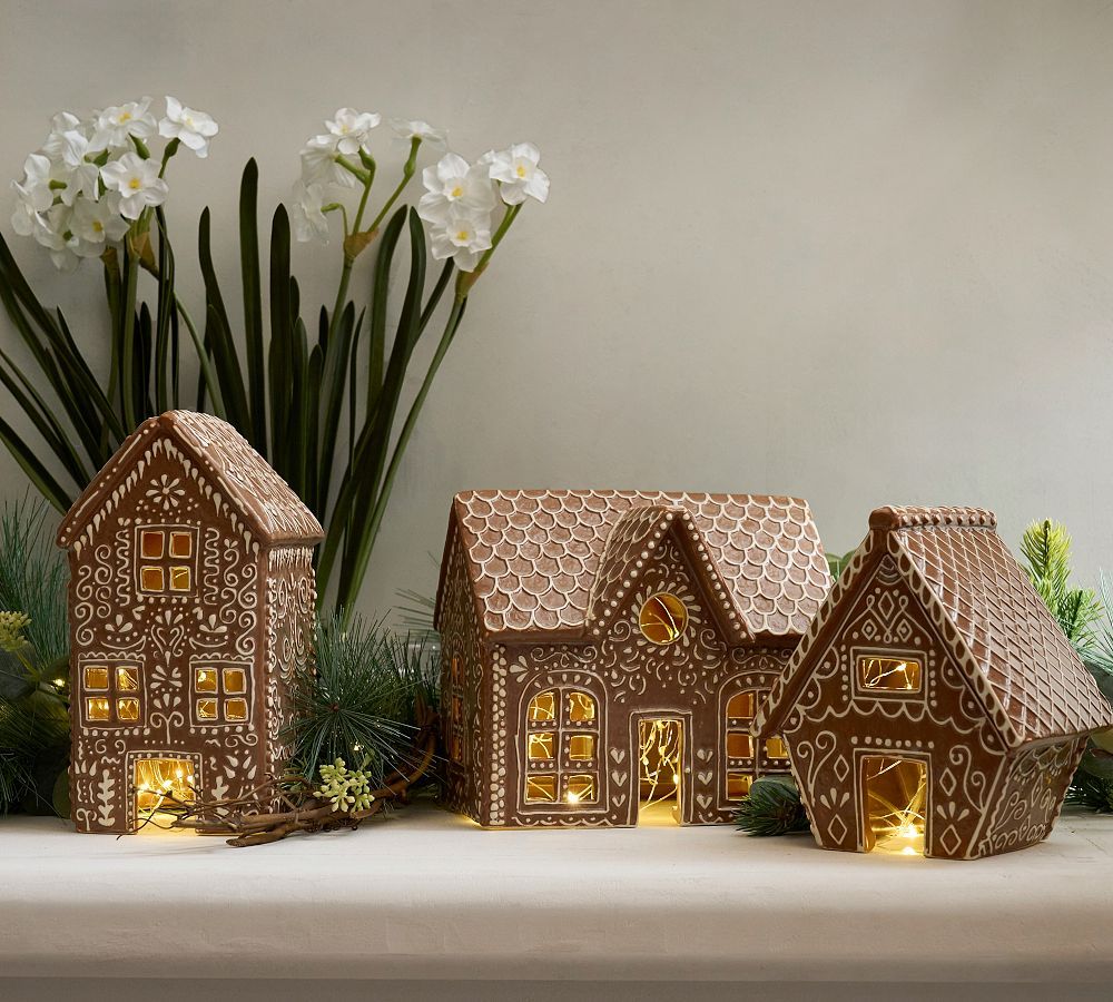 Gingerbread Village Houses | Pottery Barn (US)