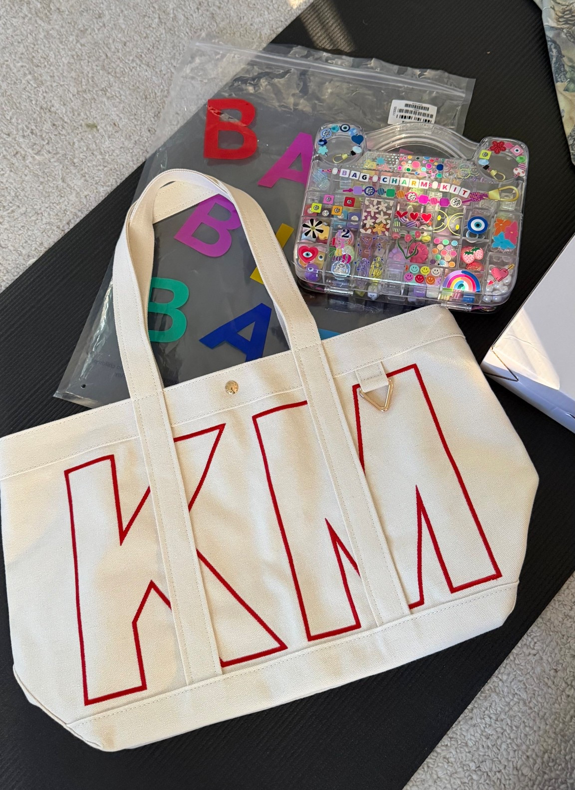 Baublebar custom gift ideas sale 
Canvas tote bag & bag charms kit diy 

#LTKStyleTip #LTKHoliday #LTKGiftGuide