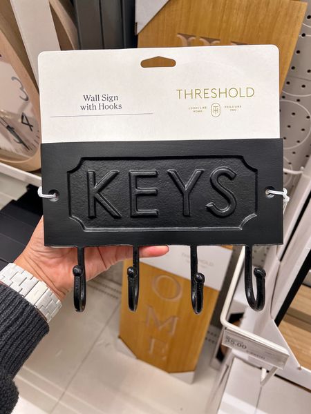Keys hooks

Target finds, entryway, command center 

#LTKhome