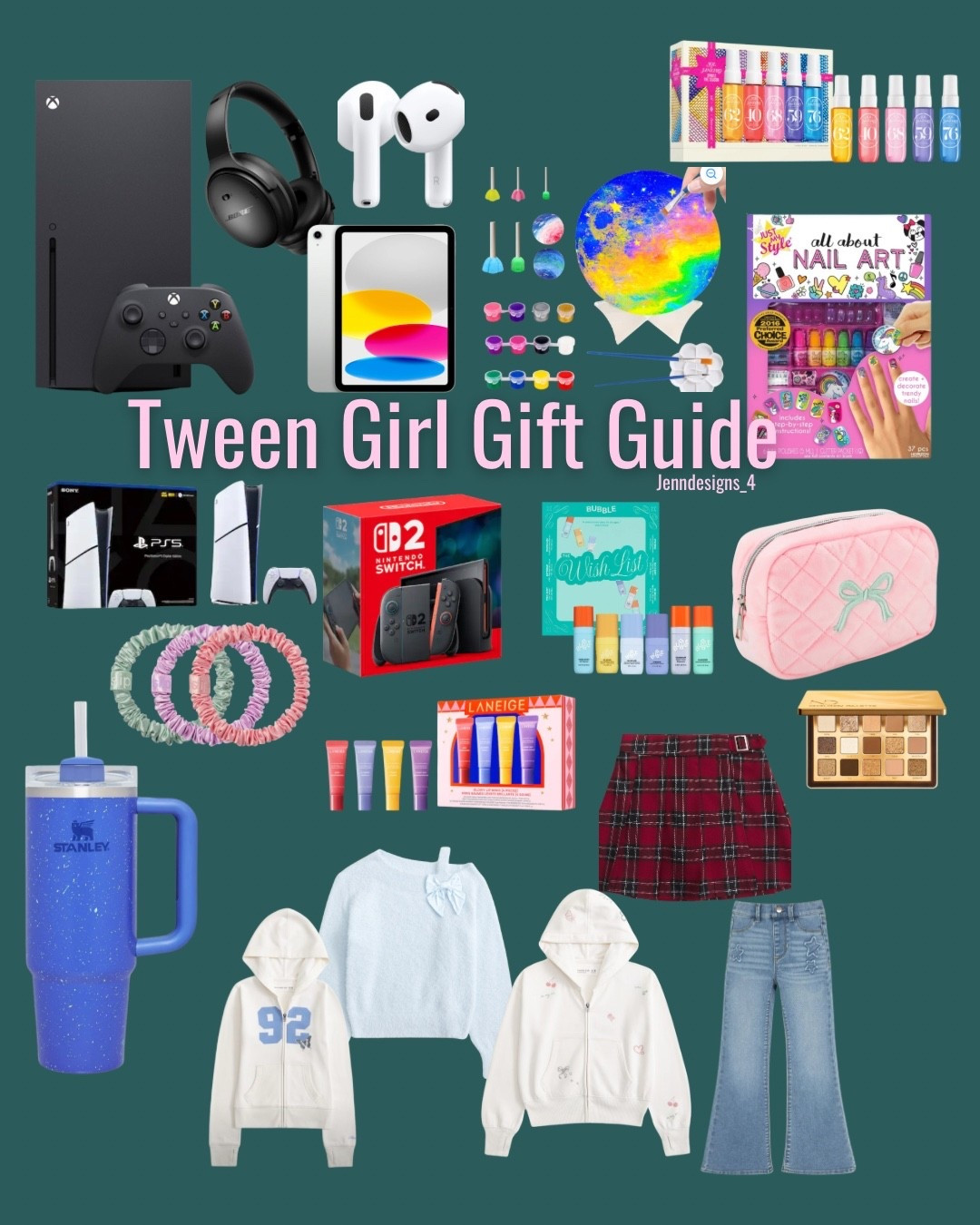 Tween girl gift guide, tween wishlist, tween best finds, girl gift guides. Best girl finds, Girl gift ideas. Walmart, Abercrombie, Sephora 

#LTKSaleAlert #LTKKids #LTKGiftGuide