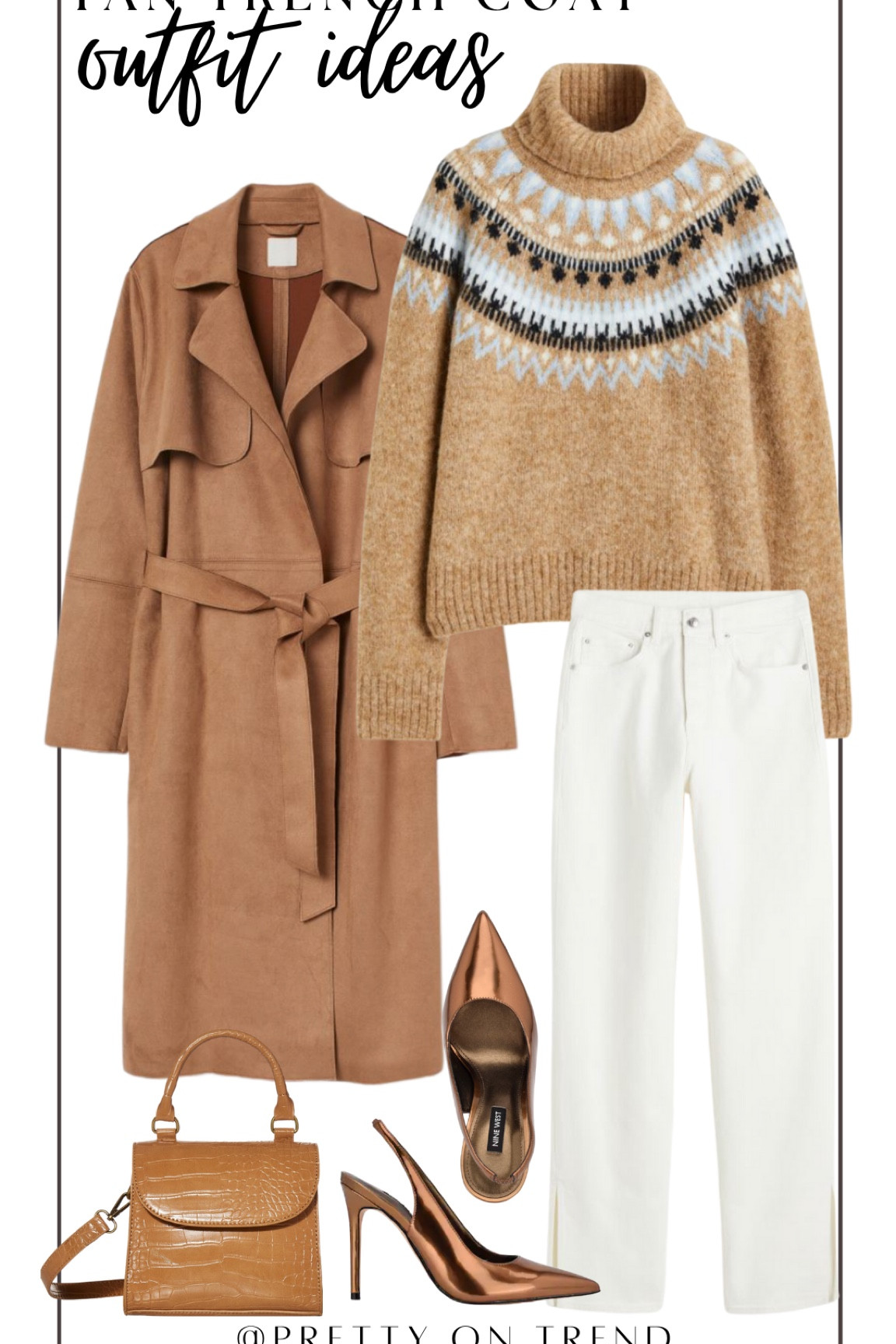 Tan trench coat outfit idea 

#LTKSeasonal #LTKstyletip #LTKworkwear