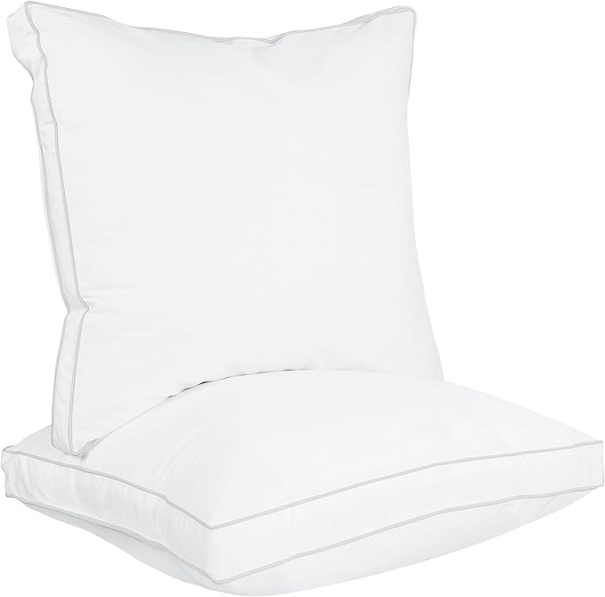 Utopia Bedding Bed Pillows for Sleeping European Size (White), Set of 2, Cooling Hotel Quality, G... | Amazon (US)