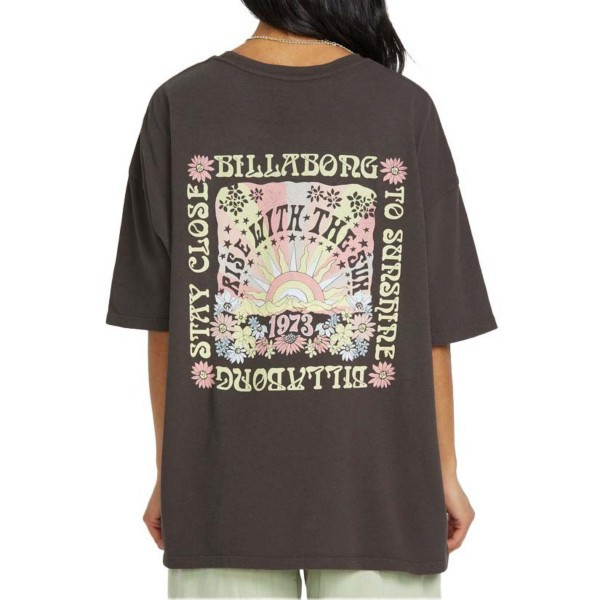 Women's Billabong Out Until Dawn T-Shirt Large Off Black | Scheels