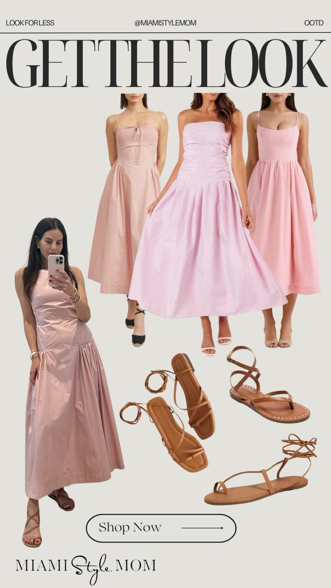 Look for less!🌸🤍

Pink dress. Vacation dress. Maxi dress. Brown sandals. Summer fashion. Strappy sandals. 

#LTKSeasonal #LTKStyleTip #LTKShoeCrush