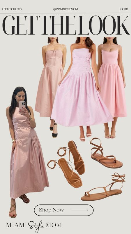 Look for less!🌸🤍

Pink dress. Vacation dress. Maxi dress. Brown sandals. Summer fashion. Strappy sandals. 

#LTKSeasonal #LTKStyleTip #LTKShoeCrush