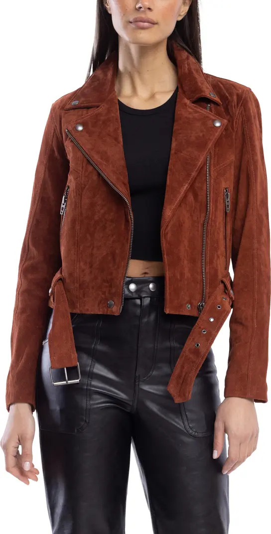 Suede Moto Jacket | Nordstrom Rack