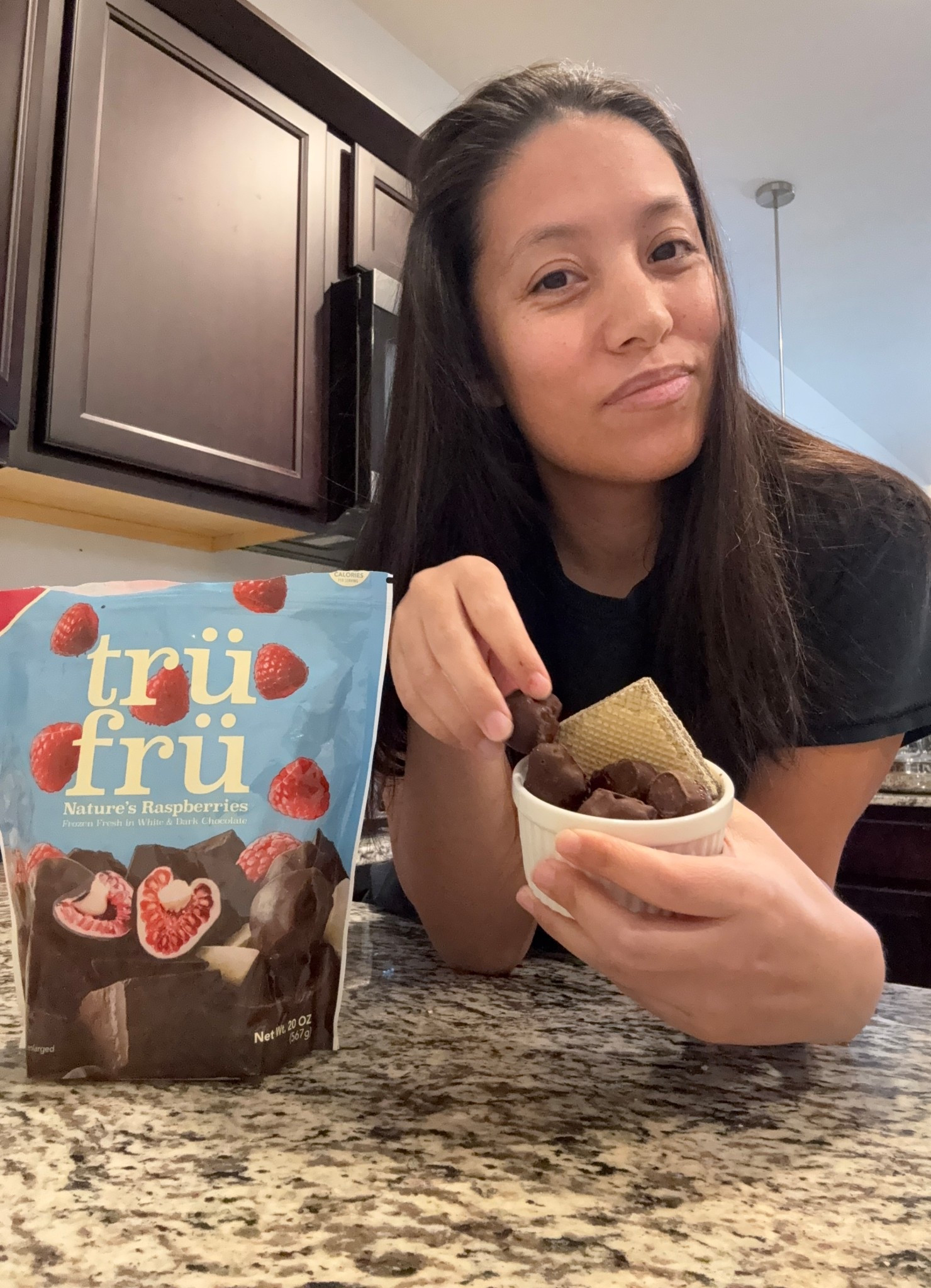My go to snack that feels like a treat and healthy at the same time 🤣

Trufru raspberries and a dark chocolate wafer  

#LTKfoodie