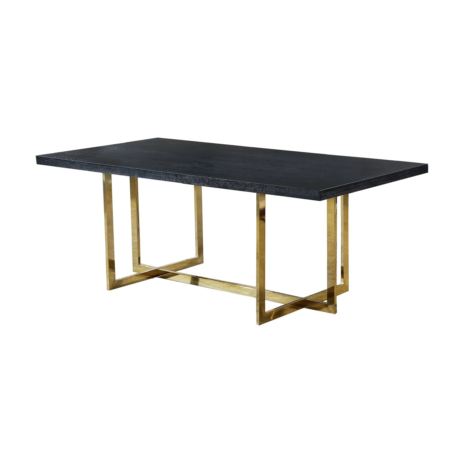 Meridian Furniture Inc Elle Rectangular Dining Table | Walmart (US)