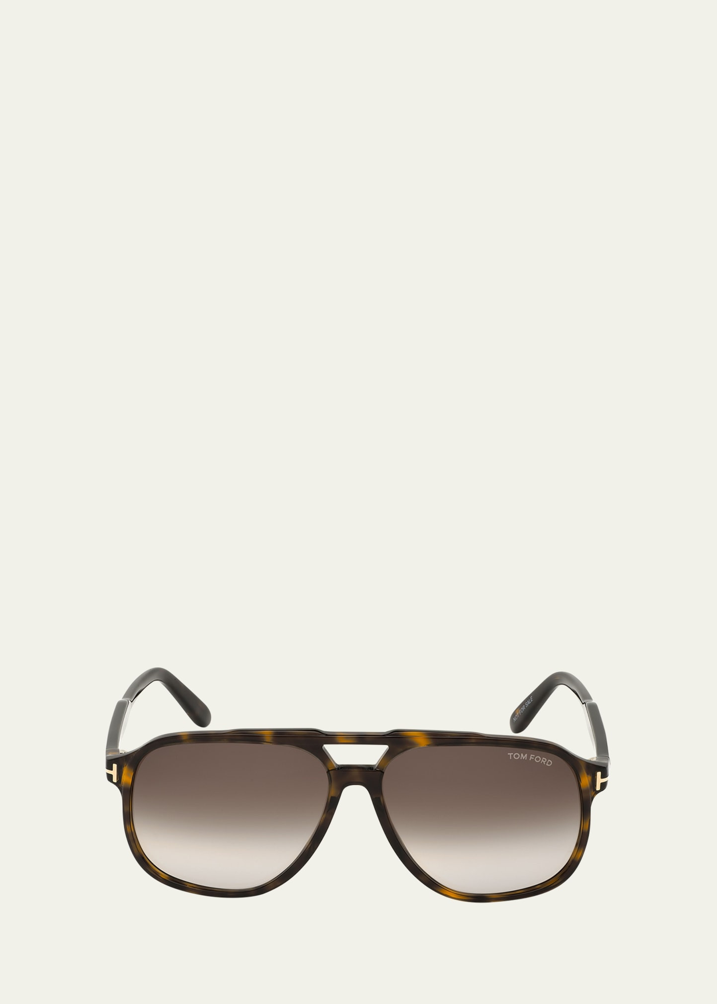 TOM FORD Men's Raoul Gradient Tortoiseshell Aviator Sunglasses | Bergdorf Goodman